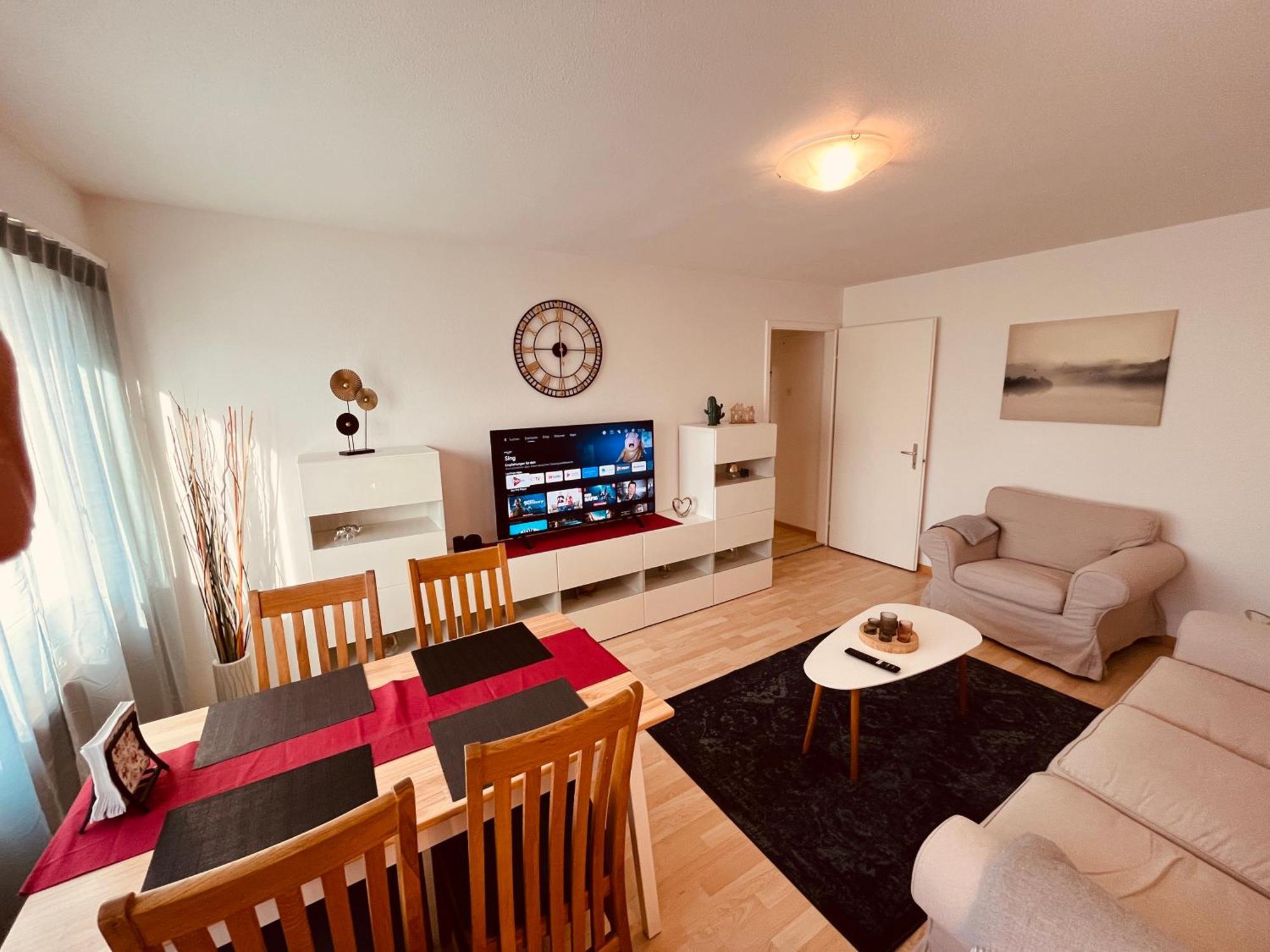 3-Room Apartment For Business Travelers & Families, Free Wifi & Tv With 70 Countries, Dazn, Sky, Netflix & Disney Wynau Exterior photo